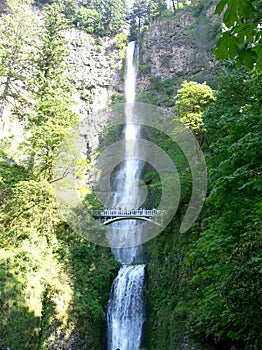 Multnomah Falls and Bridge