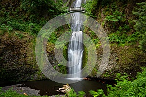 Multnomah Falls in Columbia River Gorge, Oregon photo