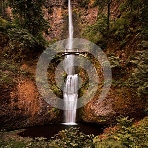 Multnomah Falls in Oregon USA