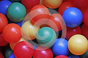 Multy Coloured Plastic Balls