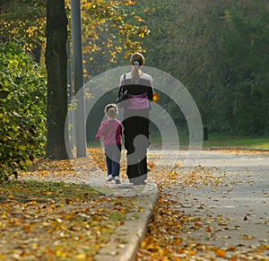 Mum and daughter