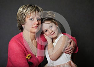 Mum with a daughter