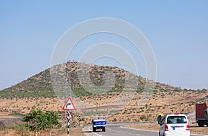 Mumbai Agra Road National Highway Number 3 or NH3 passing near Shajapur District of Madhya Pradesh