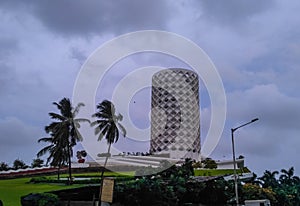 Mumbai , Maharashtra, India on May 20 th 2019 :Neheru Art Center building Mumbai