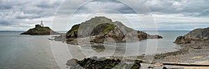 Mumbles Lighthouse in Wales