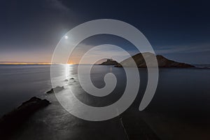 Mumbles by moonlight