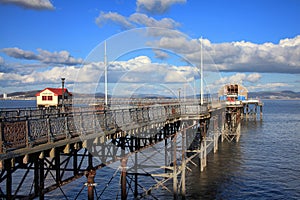 Mumbles Pier in Swansea