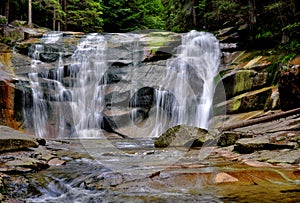 Mumlava waterfall