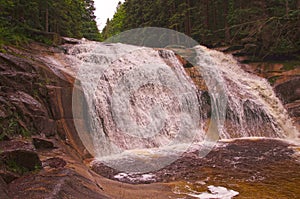Mumlava waterfall
