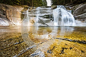 Mumlava waterfall photo