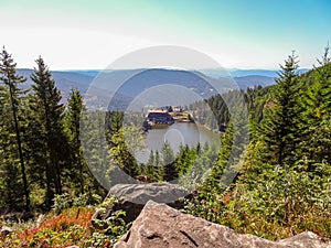 Mummelsee in the Black Forest