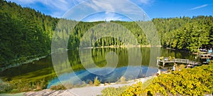 The Mummelsee,_Black Forest, Baden-Wuerttemberg, Germany photo