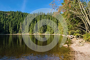 The Mummelsee near Seebach