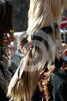 Mummer mask and costume