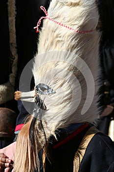 Mummer mask and costume