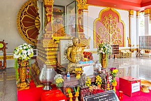 Mummified monk body, Wat Khunaram Temple, Koh Samui, Thailand