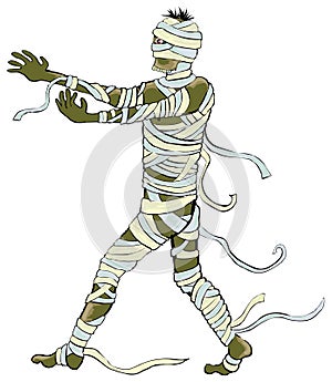 Mummy vector illustration