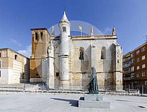 Mun Antolin church in Tordesillas Spain