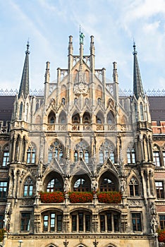 Munchen New Town Hall Marienplatz