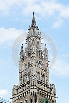 Munchen New Town Hall Marienplatz