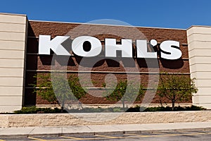 Muncie - Circa April 2018: Kohl`s Retail Store Location. Kohl`s operates over 1,100 Discount Stores I