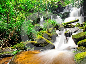 Mundang waterfall in Petchaboon, Thailand