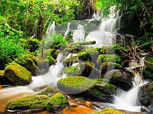 Mundang waterfall in Petchaboon, Thailand