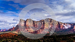 Munds Mountain near the town of Sedona in northern Arizona