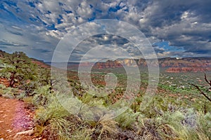 Munds Mountain Sedona AZ from Airport Trail