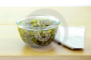 Mung beans in light syrup