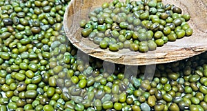 Mung beans selling in Thailand