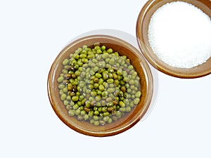 Mungbean seeds photo