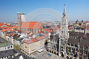 Munich aerial view