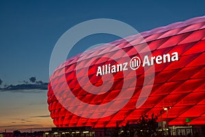 Munich Alianz Arena Stadium