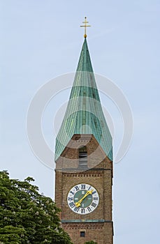 Munich church tower
