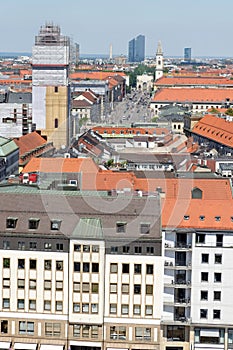 Munich, Germany. Aerial view