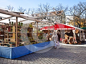 Munich, Auer Dult open air flea market