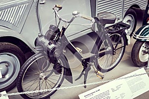 Exhibition of bicycle models and the development process of the bicycle industry to the Munich Transport Museum Deutsches Museum