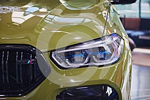 Car headlight of BMW X6 M