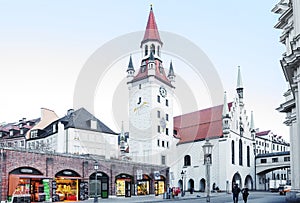 Munich, Germany, Old town hall.