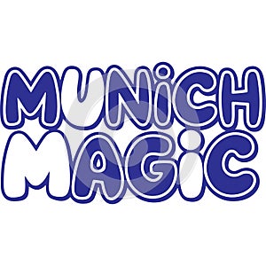 Munich Magic City Design Graphic