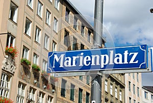 Munich Marienplatz photo