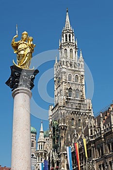 Munich Marienplatz, Germany