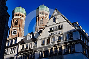 MUNICH 4th January 2024: Munich Cathedral Liebfrauenkirche in Munich, Germany