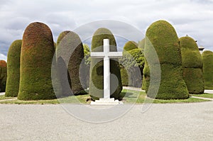 Municipal cemetery in Punta Arenas, Chile photo