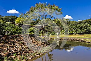 Municipal Curupira Public Park in the city of Ribeirao Preto