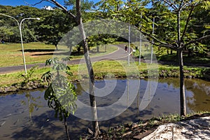 Municipal Curupira Public Park in the city of Ribeirao Preto