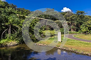 Municipal Curupira Public Park in the city of Ribeirao Preto