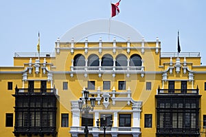 Municipal palace of Lima photo