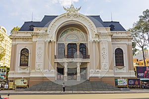 Municipal Theatre or Saigon Opera House in Ho Chi Minh City, Vietnam